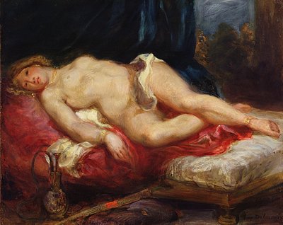 Odalisca, c.1825 da Ferdinand Victor Eugene Delacroix